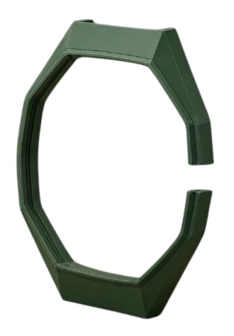 WristPop case in Forest Green